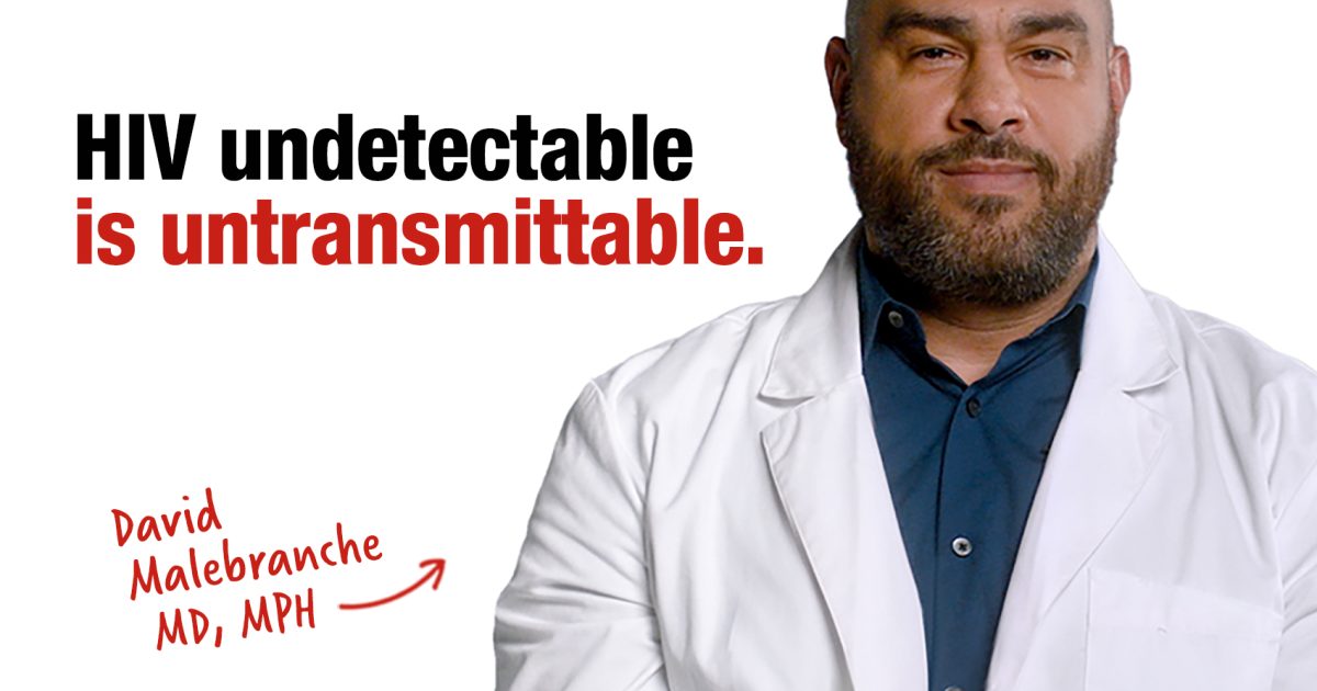 Hiv Undetectable Is Untransmittable Greater Than Hiv