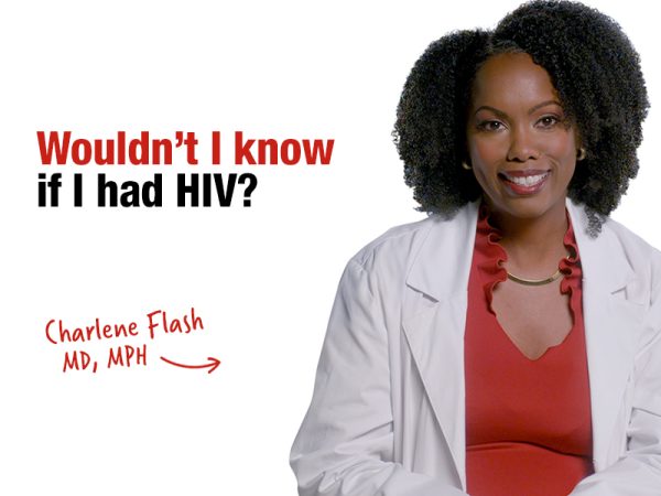 Wouldn't I know if I had HIV?
