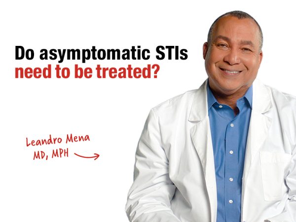 Do asymptomatic STIs need to be treated?