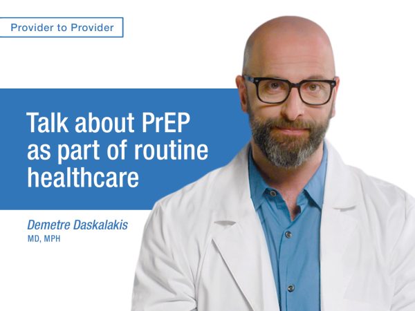 Talk about PrEP as Part of Routine Healthcare