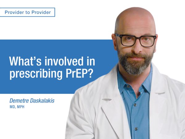 What's involved in prescribing PrEP?