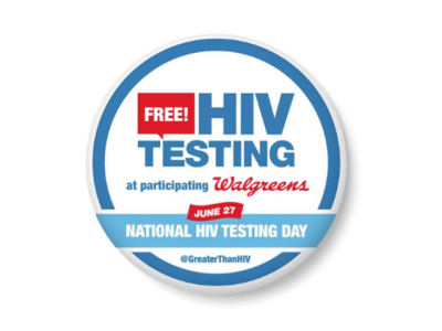 2024 FREE HIV Testing At Walgreens on June 27th - National HIV Testing Day